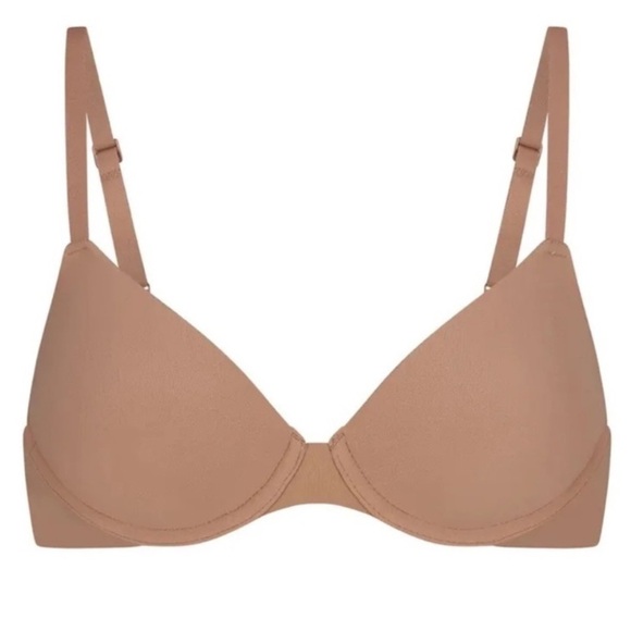 SKIMS Fits Everybody T-Shirt Bra NWT Sienna Women’s Size 32B 2294 - Picture 2 of 4